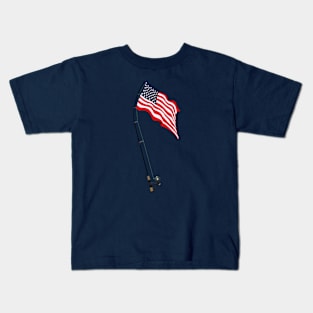 US fishing Kids T-Shirt